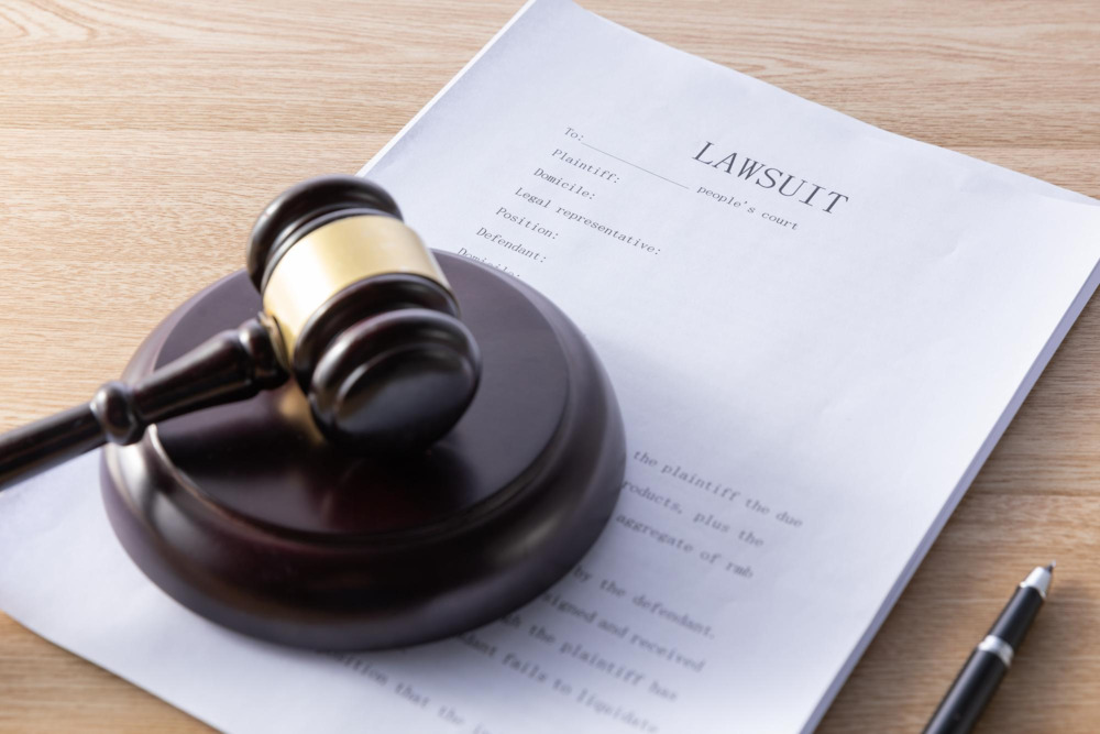 Judge’s gavel beside a probate document
